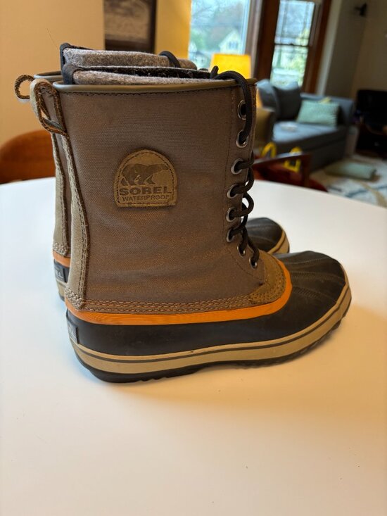 Sorel 1964 Premium T CVS Boots in Peatmoss, Bright Copper